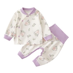 Conjunto de Dos Piezas de Algodón para Bebés Niñas, Ropa de Otoño de 6 Meses, Ropa Interior Térmica Transpirable, Categoría A - Product Image 5