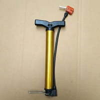 Mini pompe à air manuelle multifonctionnelle en acier pour pneus de vélo, avec pression de 30-50 PSI, pour scooter, ballon, moto