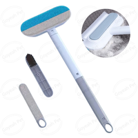 Outil d'épilation 4 en 1 pour animaux de compagnie, réutilisable, dissolvant de peluches de fourrure de chat et de chien pour tapis et meubles