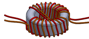 Viip bán buôn 50Hz 30mh điện hình xuyến Lọc Choke cuộn dây 1-20a cuộn cảm và cuộn dây với phổ biến chế độ lợi thế - Product Image 4