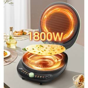 Plaque de cuisson électrique Midea, chauffage double face, poêle antiadhésive, grill 377X290X150mm, vert - Product Image 5