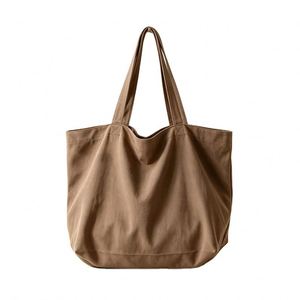 Daily <b>Medium</b> <b>Size</b> Canvas Tote <b>Bag</b> Unlined Plain Cotton Canvas for Shopping Commute School Use Custom Printing Available - Product Image 1