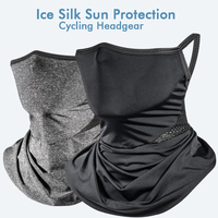 Masque facial et écharpe multifonction KingGear, imperméable, protection UV, cache-cou, bandeau pour hommes et femmes