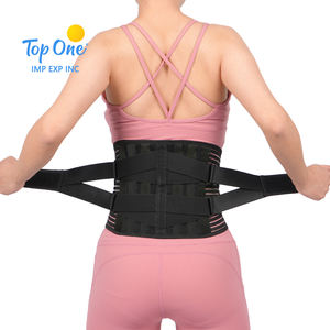 Top One Double Pull Ceinture Respirant Élastique Bas Du Dos Brace Compression Taille Soutien pour Hommes et Femmes - Product Image 1