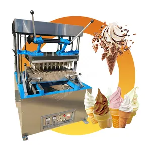 Benim tam otomatik ekmek Pizza çin yenilebilir kahve fincanı Mini makinesi dondurma şeker koni yapmak makinesi