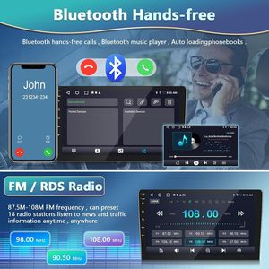 10.1 ''Carplay Cho Dodge Durango 2011 2013 Xe Stereo Đài Phát Thanh Android13 GPS Máy Nghe Nhạc GPS Rds Bt Chỉ Đạo Bánh Xe Điều Khiển AHD Máy Ảnh - Product Image 4