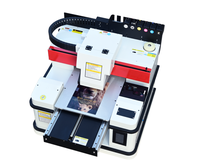 Nouvelle imprimante DTF UV A4 Eizoulyn Imprimante DTF UV à jet d'encre hybride pour rouler l'imprimante DTG à encre éco-solvant