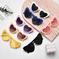 Lunettes de soleil unisexes à effet cœur personnalisées avec logo, lunettes de soleil en forme de cœur pour femmes, effet feux d'artifice
