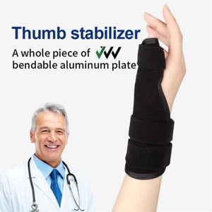 Férula para fracturas de dedos, férula de palma, soporte para pulgar pequeño, férula para mano y muñeca para adultos y niños - Product Image 2
