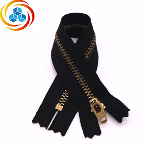 Vente en gros du fabricant KY-3 #   5 #   Fermeture éclair en laiton écologique à glissière autobloquante, extrémité fermée, couleur personnalisée pour jeans et sacs - Product Image 6