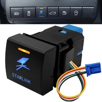 Interruptor de Botón Starlink con Retroiluminación LED para Mini GEN1/2/3, 12V/3A ON/OFF para Toyota Corolla Camry Prado RAV4 Land Cruiser