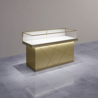 Vitrine à bijoux en bois moderne avec éclairage LED, étanche, écologique, YIZHAN, robuste, service personnalisé ODM/OEM