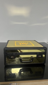 Buon compleanno benvenuto <span class=keywords><strong>VIP</strong></span> 3 bottiglia di vendita calda ricaricabile bottiglia LED glorificatore specchio diamante LED luce bar acrilico cassa del vino - Product Image 5