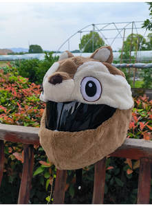 Lindo diseño de ardilla protectora ABS cubierta de <span class=keywords><strong>casco</strong></span> de motocicleta nueva condición Lovely Girl's Headgear - Product Image 5