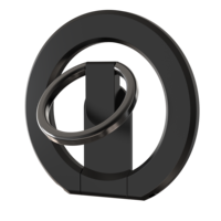 Support de téléphone portable magnétique FY52-D UFO avec anneau, rotation à 360 degrés, léger, fin, super magnétique, pliable