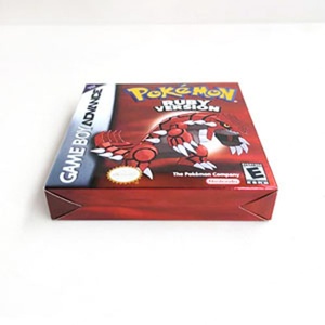 กล่องเกมโลหะฟอล์ยเมทัลลิกโฮโลแกรมสำหรับเล่นเกม GBA รุ่น Ruba - Product Image 5