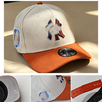 Casquette de baseball ajustable, unisexe, à calotte rigide, brodée, protection solaire, pour sports de plein air, nouveau design à fermeture à pression