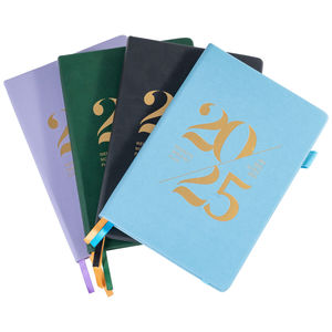 2025 2026 Custom Printing Spiral Weekly Daily Notebook Agenda <b>Goal</b> <b>Planner</b> with Stickers - Product Image 2