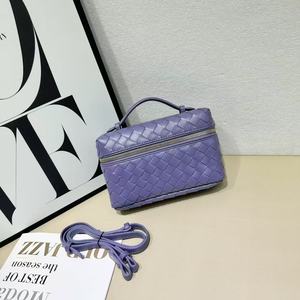 Bolso de Mano de PU para Mujer, Nuevo Modelo 2025, Tejido, <span class=keywords><strong>Color</strong></span> Sólido, Cierre de Cremallera, Correa Única, Bolso de Hombro Cruzado de Moda - Product Image 4