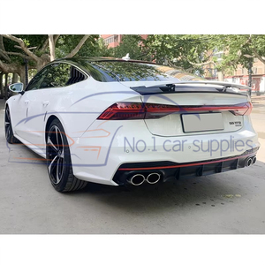 Piezas de Modificación de Automóviles, Difusor Trasero S7 con Tubo de Escape para <span class=keywords><strong>A7</strong></span> Versión Deportiva 2019 2020 <span class=keywords><strong>2022</strong></span> - Product Image 5