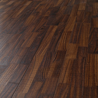 Plancher en bois dur de paulownia de style moderne et sombre de haute qualité, adapté à un usage résidentiel