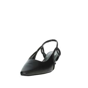 Braccialini Women's Slingback <b>Pump</b> <b>Black</b> Pointed Toe Low Heel - Product Image 6