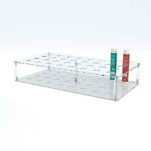 Yageli maßge schneiderte Acryl Reagenzglas Rack ACRYL PRE-ROLL TUBE DISPLAY TRAY