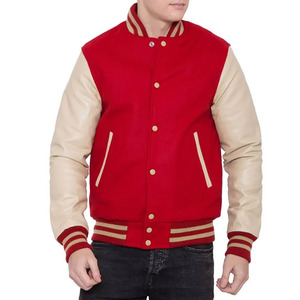 Chaqueta de béisbol universitaria personalizada transpirable para hombres, superventas, las chaquetas universitarias más baratas, chaquetas universitarias de tendencia de lana 100% - Product Image 4