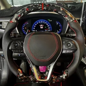 Volante de Fibra de Carbono Modificado, Universal para las <span class=keywords><strong>Cuatro</strong></span> Estaciones, Compatible con Camry de Octava Generación, RAV4, Nuevo Corolla Levin - Product Image 1
