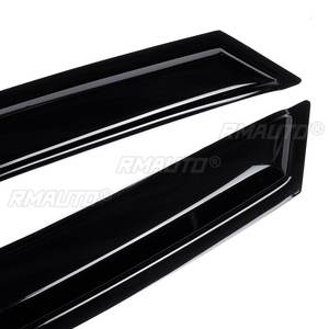 4x Car Side <b>Window</b> Deflector Visor Guard <b>Vent</b> Rain Guard For TOYOTA For PRIUS 2010-2015 Door Visor Cover Trim Awnings Shelters - Product Image 5