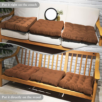 SUREWALHOME Coussin de chaise souple au design durable Coussin de jardin antidérapant Coussins de sol de patio pour meubles d'intérieur et d'extérieur