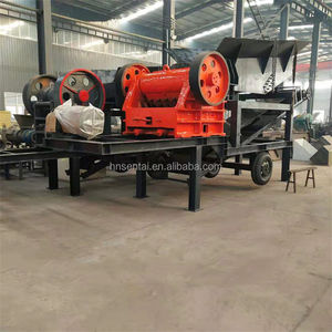 고품질 소형 휴대용 이동식 석재 크러셔, 이동식 화강암 석회석 자갈 조 크러셔, 화강암 현무암 대리석용 - Product Image 5