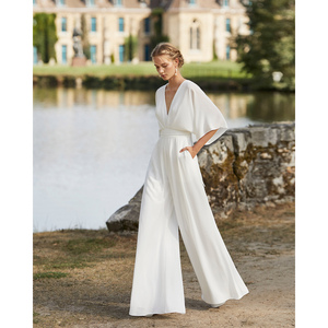 Женский комбинезон с широкими штанинами в европейском и американском стиле - Product Image 1