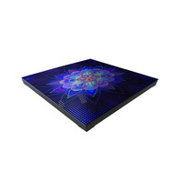 Pista de Baile LED Magnética P3.91 P4.81 P6.25, Piso LED con Espejo Infinito 3D para Bodas, Fiestas y Eventos, Portátil