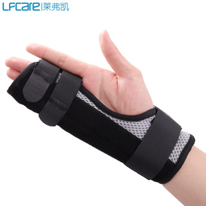 Attelle de fixation des doigts Lefka, attelle multi-doigts pour fracture du pouce, support réglable et respirant pour la protection des mains, unisexe - Product Image 3