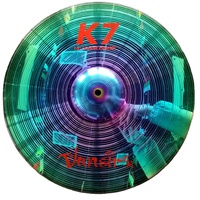High Quality Professional VANSIR K7 Lemon Cymbal Entry Level Drum Accessories Alloy & Steel for Students