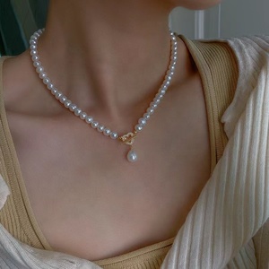 C235 Móc Cài Ngọc Trai Mạ Vàng 18K Bạc <span class=keywords><strong>Sterling</strong></span> 925 Cho Trang Sức Bán Sỉ Móc Cài Đầu Dây Kim Loại Vòng Cổ Hoặc Vòng Đeo Tay - Product Image 4