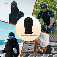 Cagoule Personnalisée Logo Sensible à la Chaleur, Masque de Ski Cagoule pour Homme et Femme, Cache-Visage Balaclavas, Cadeaux de Fête