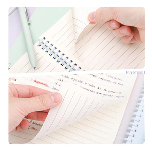 Thấp moq Chất lượng cao biểu tượng tùy chỉnh khuyến mại xoắn ốc họp bìa cứng máy tính xách tay đĩa ràng buộc quy hoạch cho sinh viên trường học với logo - Product Image 3