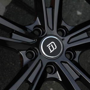 En stock 18 19 pouces 8J 5x112 Jantes en alliage face machine noir brillant pour VW Golf R G TI <span class=keywords><strong>Touran</strong></span> Polo BMW X5 F25 - Product Image 3