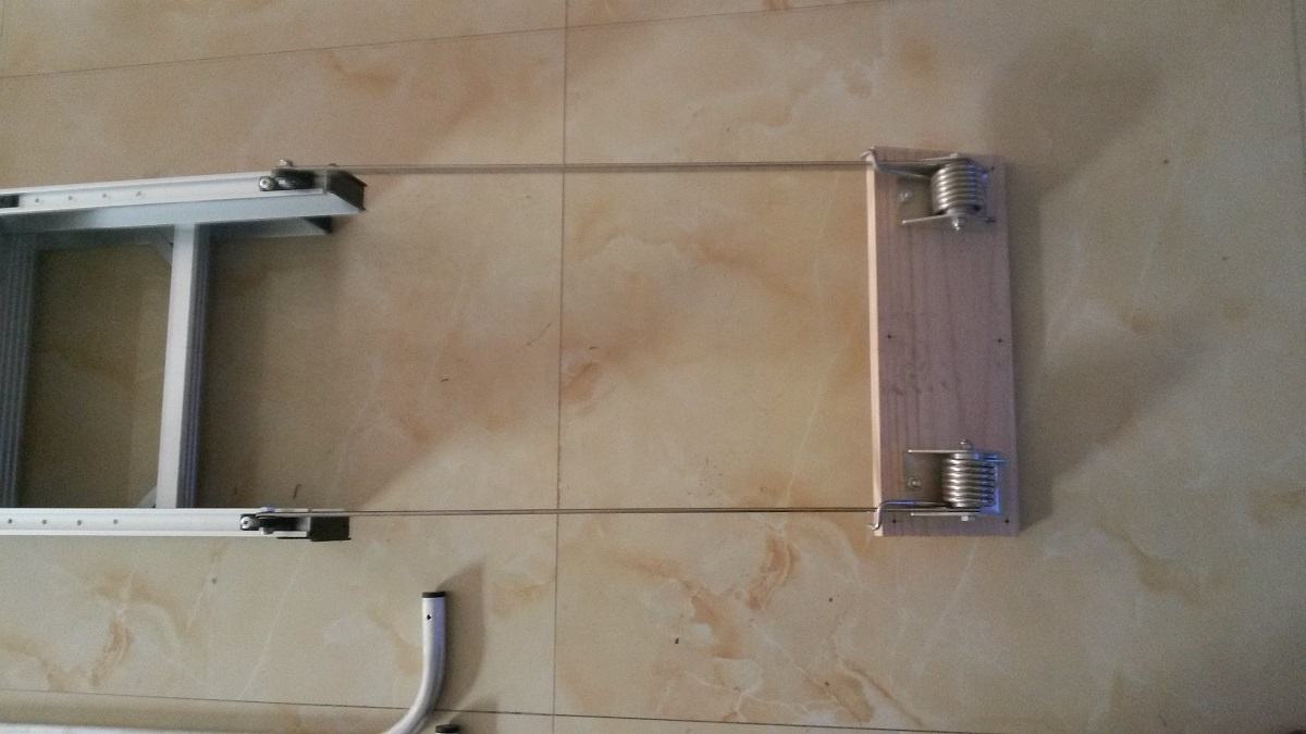 attic ladder aluminum folding