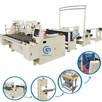 Máquina Automática para Fabricación de Papel Tisú, Rebobinadora de Papel Higiénico, Precio de Fábrica