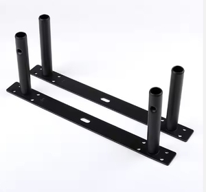 5mm Thick Heavy Duty Zinc Plated Powder Coated <strong>Silver</strong> ISO9001 Certified Single-Side Hardware Supports Metal Cast Iron L <strong>Brackets</strong> - Product Image 4