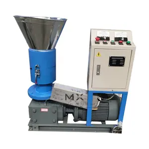 Flat Die gỗ pelletizer Mill nhiên liệu sinh học mùn cưa PELLET máy cho nông nghiệp