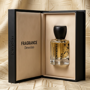 Bottiglia di Profumo <span class=keywords><strong>in</strong></span> Vetro di Alta Qualità 50ml, Forma Lussuosa, Tappo <span class=keywords><strong>in</strong></span> <span class=keywords><strong>Legno</strong></span> Nero, Bottiglia Ottagonale con Scatola - Product Image 1