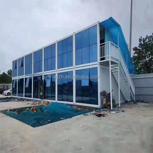 Low Cost 20ft Flat Pack Prefabricated Container <b>House</b> Modular Tiny Home Office Residential - Product Image 2