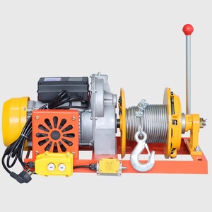 Heetverkopende draagbare kabellier kleine bouwlift mini-kabelkraan elektrische takel hijsmateriaal touwkatrol koppelingstakel - Product Image 6