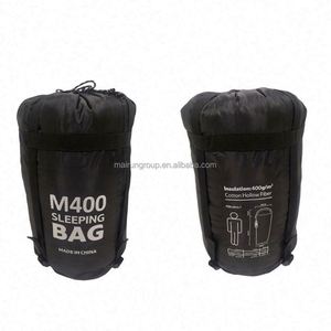 <b>Single</b> Nylon Fabric Duck Filled Waterproof 3 Season Outdoor Envelope Sleeping Bag Includes <b>Quilt</b> Cushion Customized Color Adults - Product Image 5