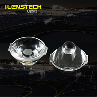 Lentilles LED Ilenstech 10/15/25/30/45/60/15x60 Degrés, Optiques secondaires en plastique / Lentilles PMMA, Lentilles LED optiques avec ruban adhésif BE