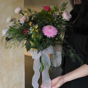 Cintas de Poliéster Coloridas con Diseño de Sirena para Ramos de Cumpleaños, Halloween, Accesorios para Eventos Deportivos y Regalos - Product Image 5